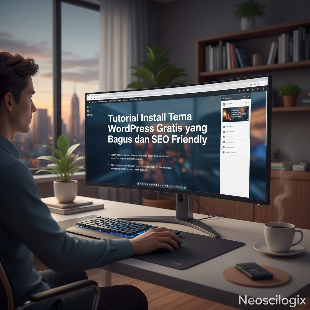 Tutorial Install Tema WordPress Gratis yang Bagus dan SEO Friendly 3 neoscilogix-image(1).png