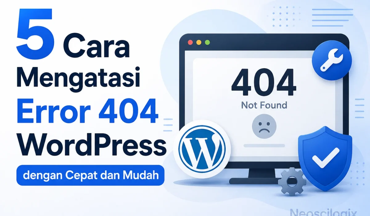 Panduan mengatasi error 404 WordPress untuk pemula