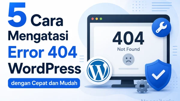 Panduan mengatasi error 404 WordPress untuk pemula