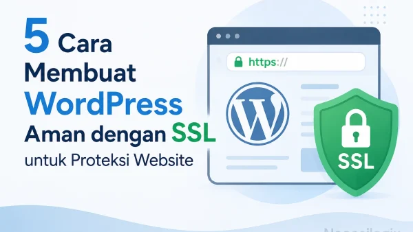 Panduan langkah membuat WordPress aman dengan SSL untuk melindungi data website