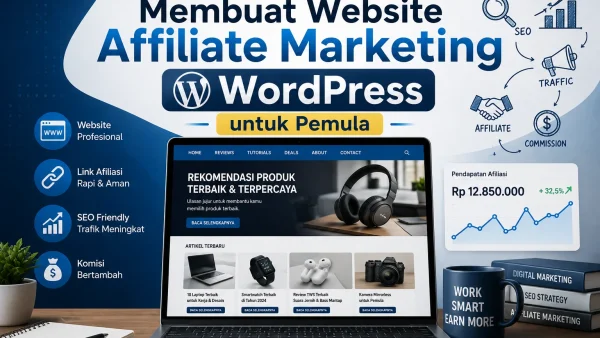 Panduan membuat website affiliate marketing WordPress