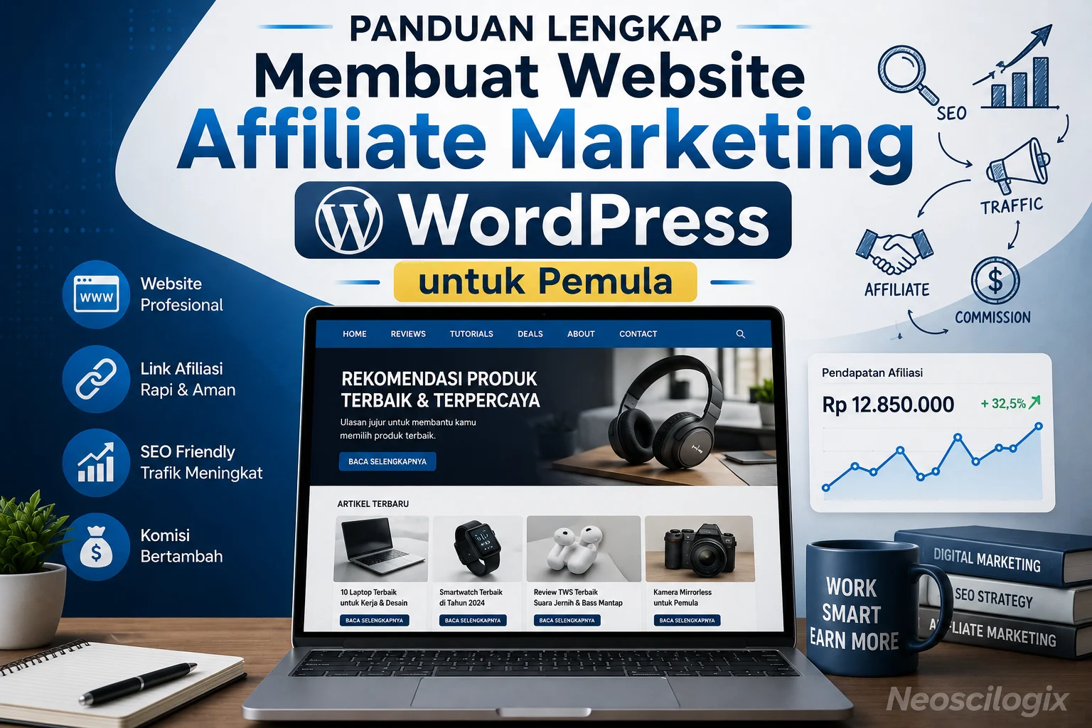 Panduan Lengkap Membuat Website Affiliate Marketing WordPress untuk Pemula 1 Panduan membuat website affiliate marketing WordPress